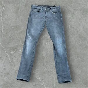 G-Star Raw 3301 Skinny Jeans Mens 33x34 Grey Designer Hip Hop Slim Casual Denim